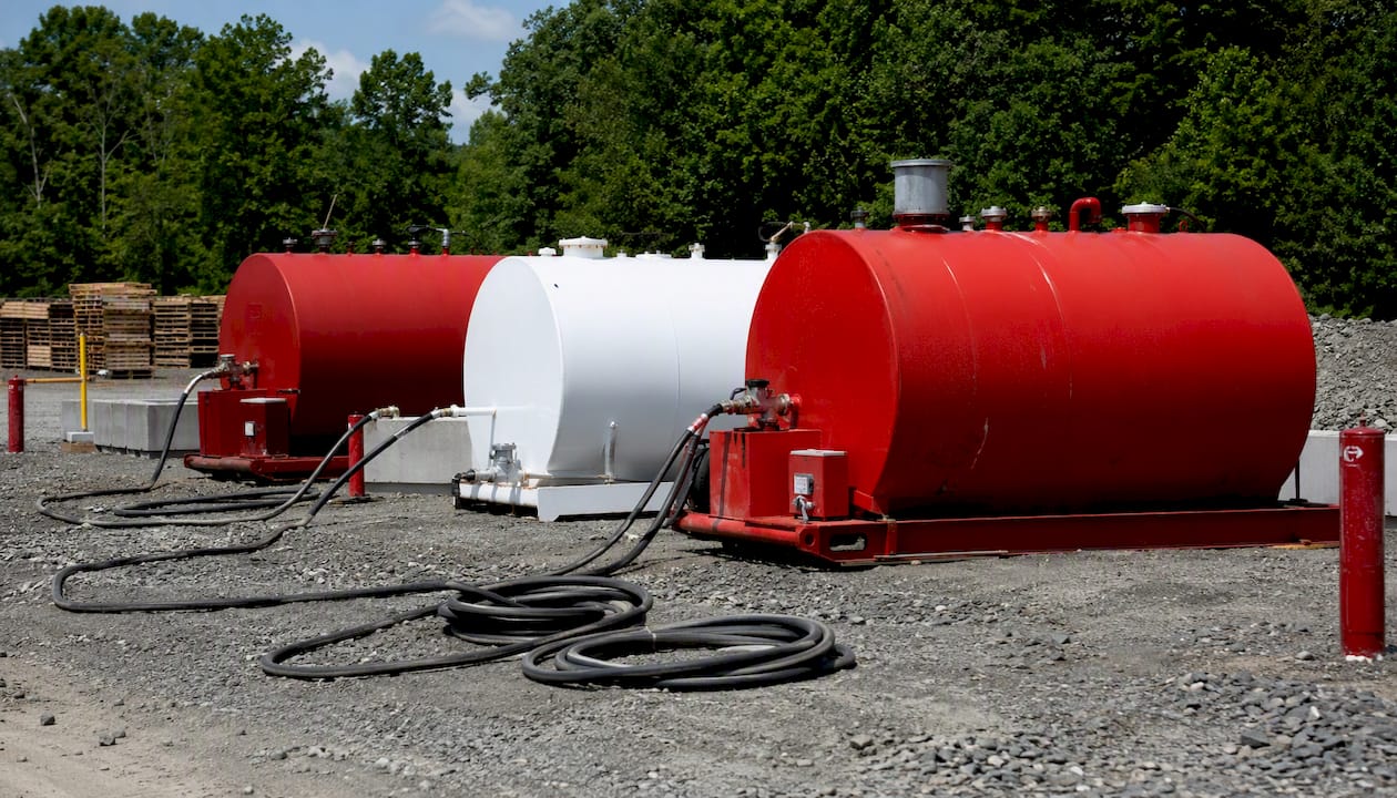 Best Diesel Suppliers for Construction Fleets in 2026 1 Bulk diesel fuel tanks with service hoses
