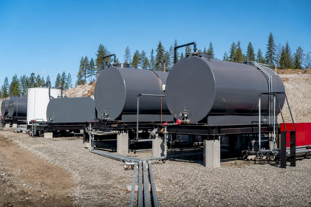 Emergency Fuel Contracts: A Contract-Ready Checklist 2 Pre-positioned industrial fuel tanks outdoors