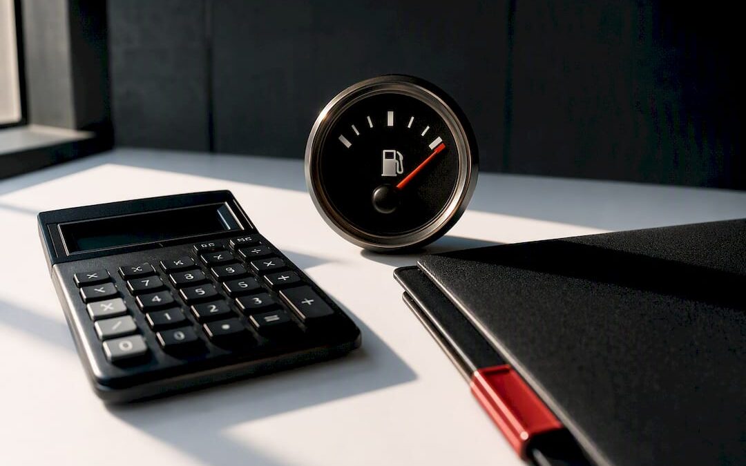 Fuel surcharge audit tools on industrial surface