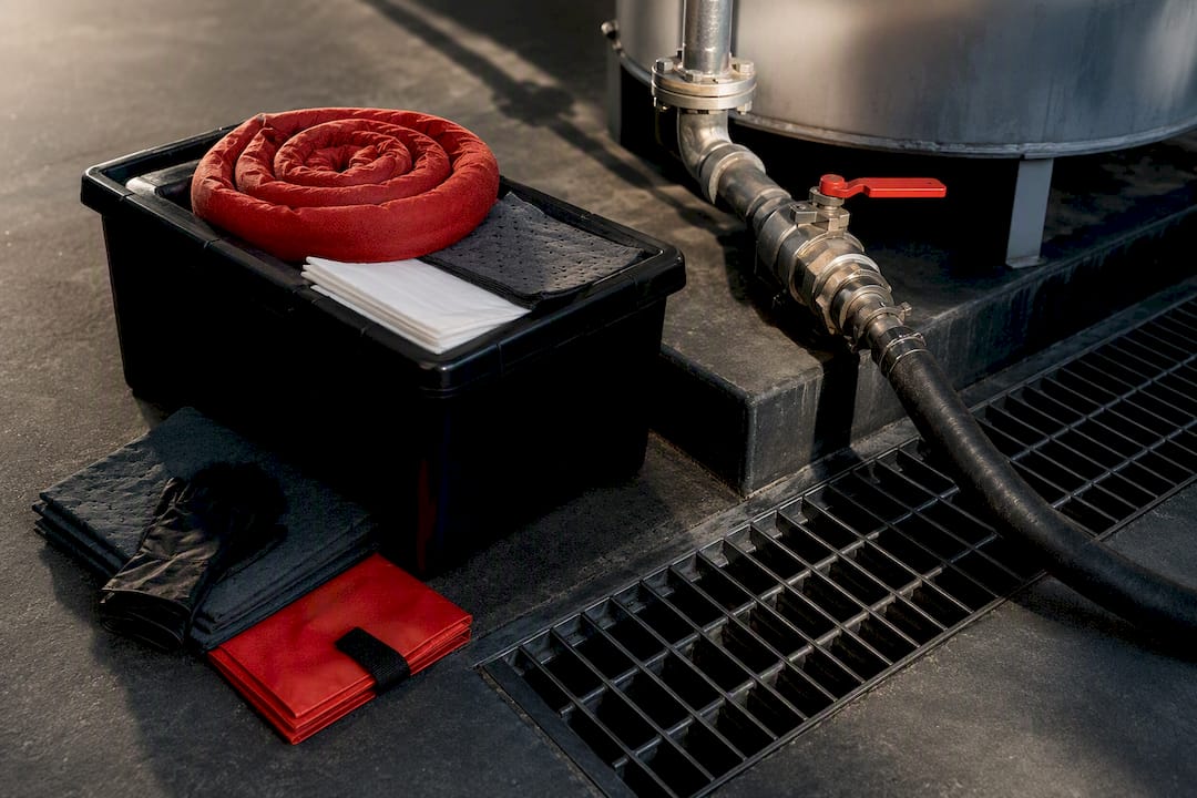 25–6,500 Gallons: Minimum Fuel Delivery for Facilities, Reorder Math 1 Spill kit and shutoff valve at fuel transfer point