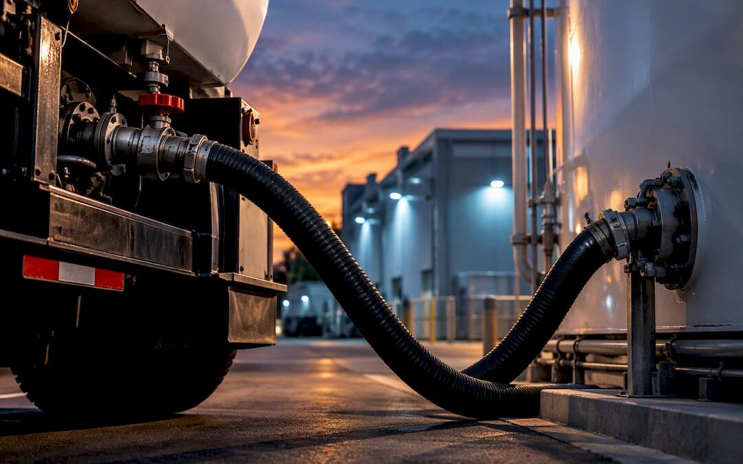 Unbranded fuel transfer at critical facility