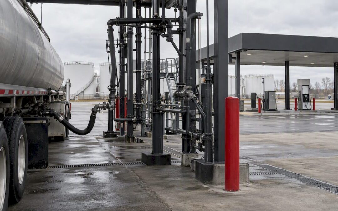 Diesel rack terminal and retail fuel dispensers