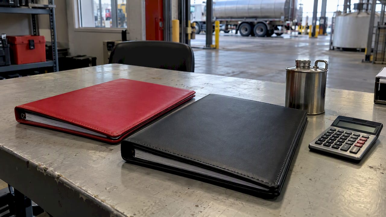 Fixed-price fuel delivery contract folders