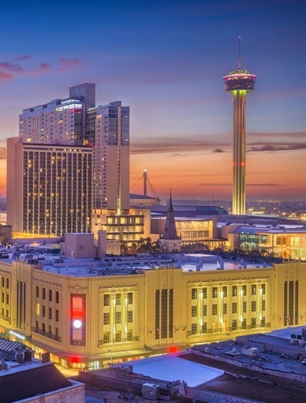 San Antonio, Texas, USA Skyline