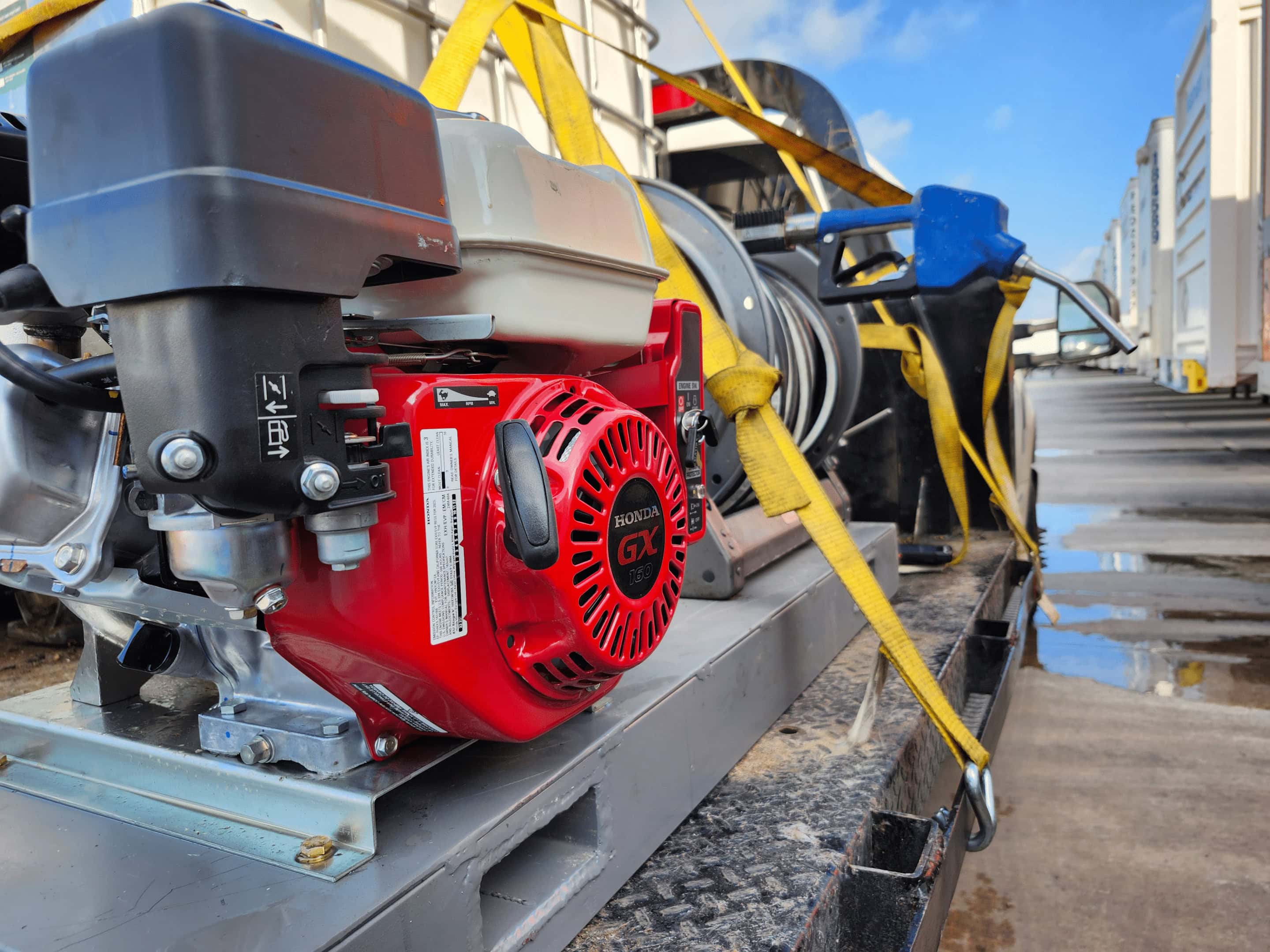 on-demand fuel delivery for generators